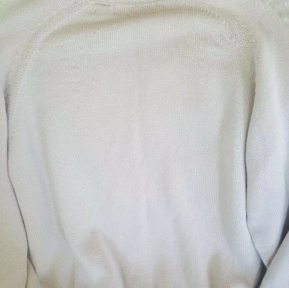 Oscar De La Renta Womem's Large Sweater Beige/Tan - Picture 5 of 5